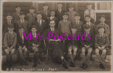 Lancashire Postcard - B.C.School, Poulton-Le-Fylde   HM738