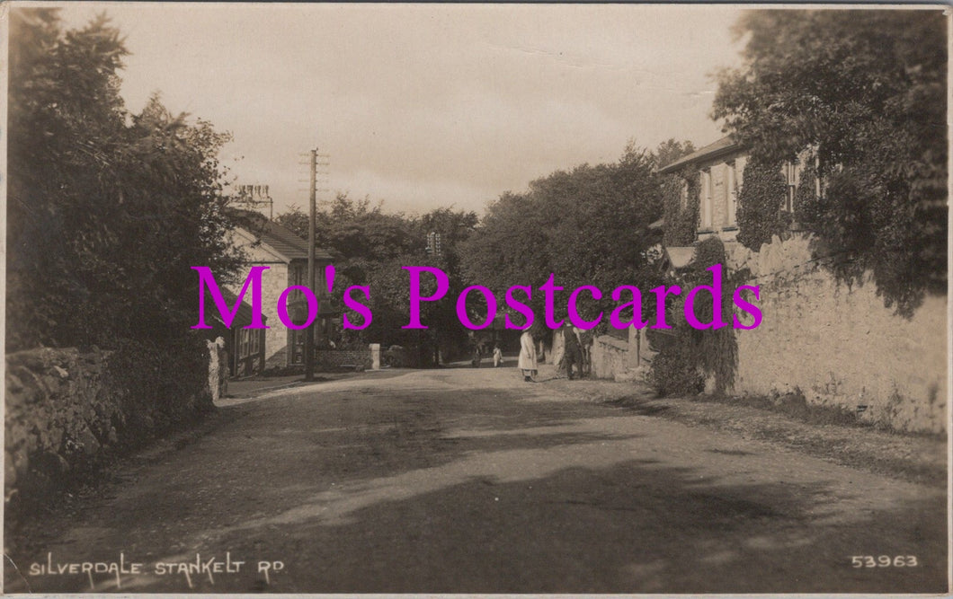 Lancashire Postcard - Stankelt Road, Silverdale, Lancaster  HM715