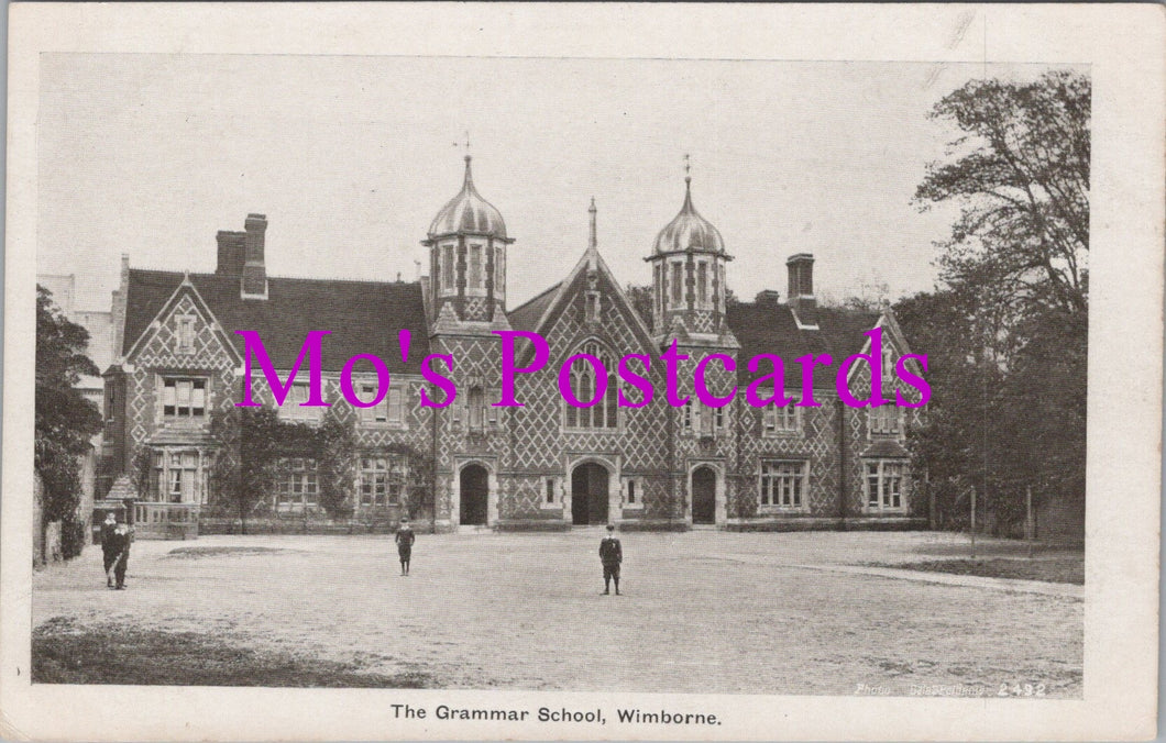 Dorset Postcard - The Grammar School, Wimborne   HM717