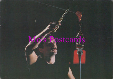 Occupations Postcard - Master Blower, Dartington Crystal, Torrington SW15263