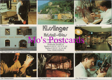 Austria Postcard - Kisslinger Kristall-Glas, Rattenberg SW15267