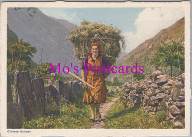 Switzerland Postcard - Giovane Ticinese   SW15268