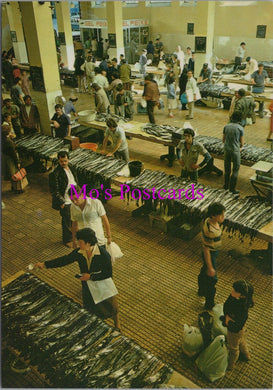 Portugal Postcard - Fish Market, Funchal, Madeira SW15274