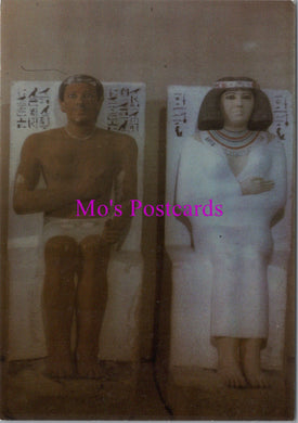 Egypt Postcard - Egyptian Museum, Prince Rahtop and Princes Nofrete  SW15282