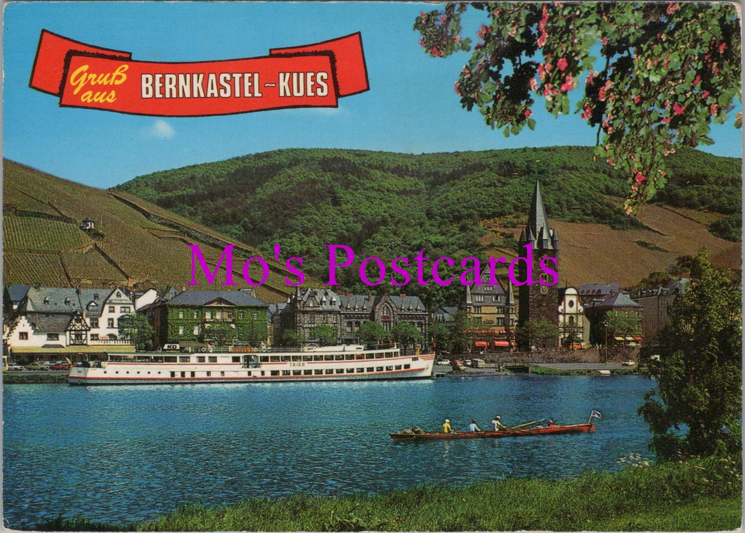 Germany Postcard - Gruss Aus Bernkastel-Klues  SW15294