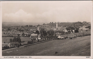 Somerset Postcard - Glastonbury From Wearyall Hill   DZ1