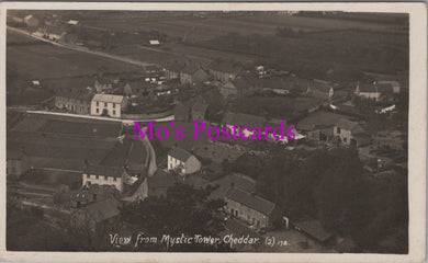Somerset Postcard - View From Mystic Tower, Cheddar   DZ2