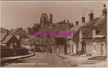 Load image into Gallery viewer, Dorset Postcard - Corfe Castle and Village   DZ167
