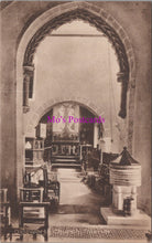 Load image into Gallery viewer, Gloucestershire Postcard - Ozleworth Church Interior   DZ169
