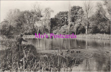 Load image into Gallery viewer, Sussex Postcard - The Lake, Woods Mill, Henfield   DZ190

