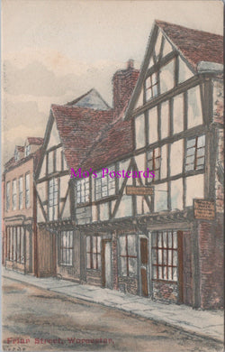 Worcestershire Postcard - Friar Street, Worcester   DZ243
