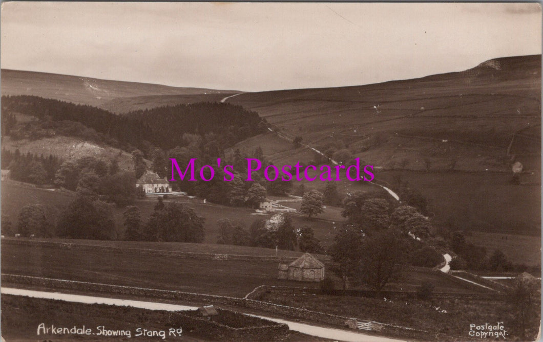 Yorkshire Postcard - Arkendale Showing Stang Road   SW15105