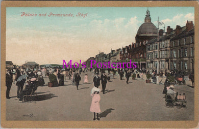 Wales Postcard - Rhyl Palace and Promenade  SW16295