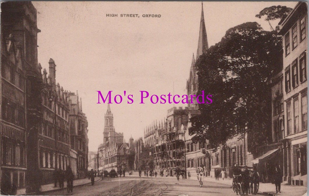 Oxfordshire Postcard - Oxford High Street    SW16679