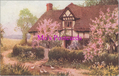 Art Postcard - Countryside Cottage, Artist W.Carruthers SW16682