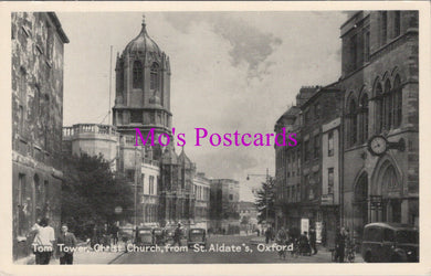 Oxfordshire Postcard - Oxford, Tom Tower, Christ Church, From St Aldate's SW16683