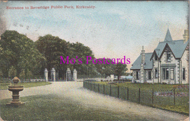 Scotland Postcard - Kirkcaldy, Entrance To Beveridge Public Park  SW16691