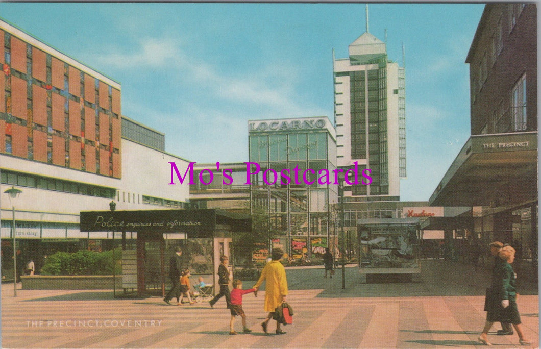 Warwickshire Postcard - The Precinct, Coventry  SW16802