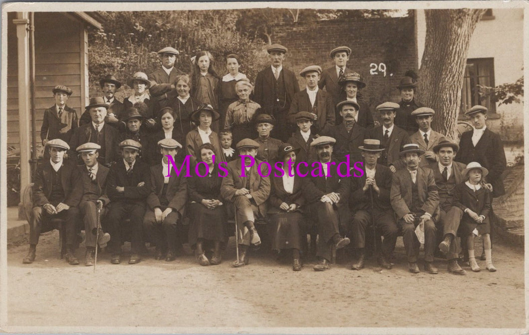 Welsh Ancestors Postcard - Large Group of People  SW16153