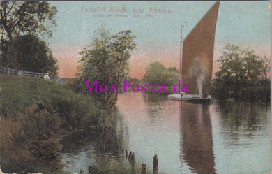 Norfolk Postcard - Postwick Reach, Near Norwich  SW16154