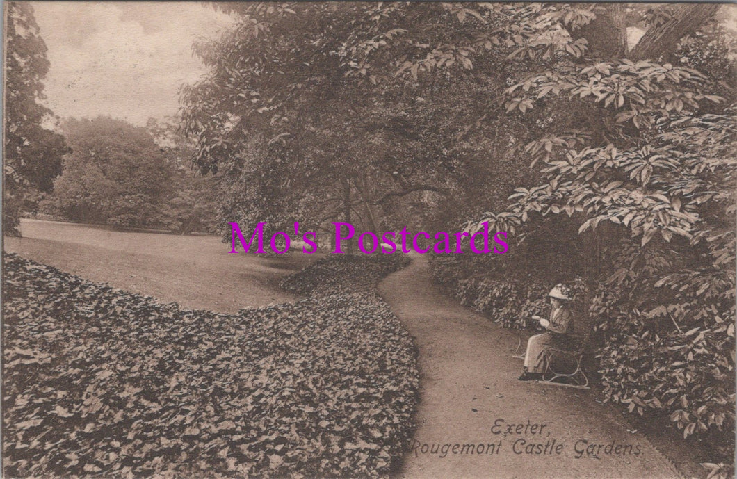 Devon Postcard - Exeter, Rougemont Castle Garden  SW16161