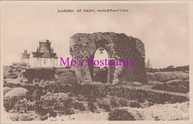 Norfolk Postcard - Hunstanton Garden of Rest  SW16162