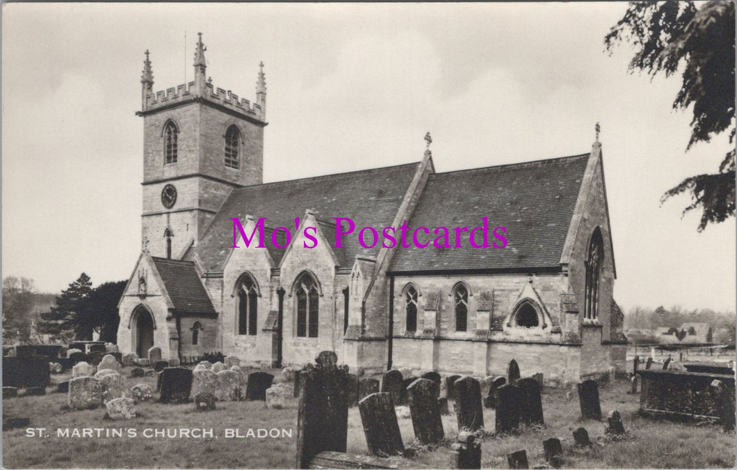 Oxfordshire Postcard - Bladon, St Martin's Church   SW16164