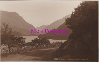 Wales Postcard - Entrance To Llanberis Pass  SW16232