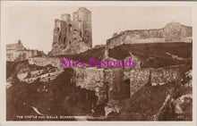 Load image into Gallery viewer, Yorkshire Postcard - Scarborough, The Castle and Walls  SW16236
