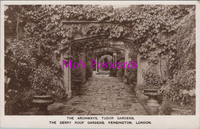 London Postcard - The Derry Roof Gardens, Kensington  SW16237