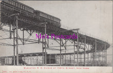 Load image into Gallery viewer, America Postcard - New York, Elevated R.R.Curve at 110th Street  SW14889
