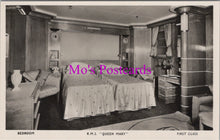 Load image into Gallery viewer, Shipping Postcard - R.M.S.&quot;Queen Mary&quot;, First Class Bedroom  SW14900
