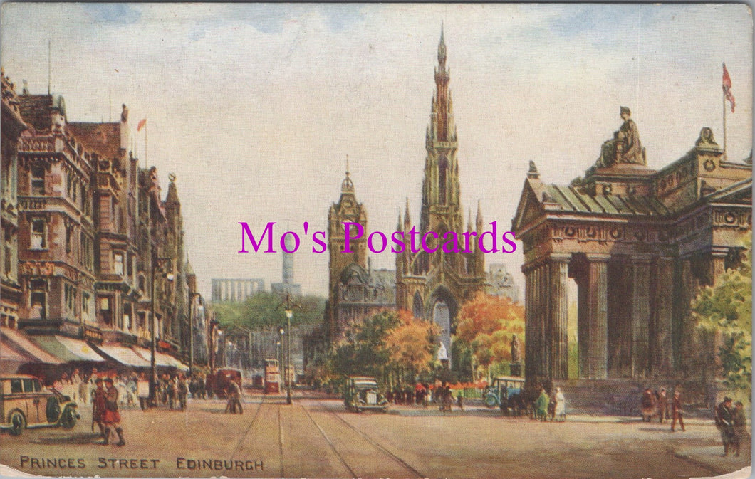 Scotland Postcard - Princes Street, Edinburgh   SW14909