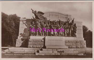 Northumberland Postcard - Renwick Memorial, Newcastle-On-Tyne  SW14911