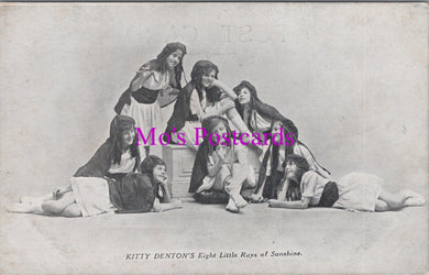 Theatrical Postcard - Kitty Denton's Eight Little Rays of Sunshine  SW14915