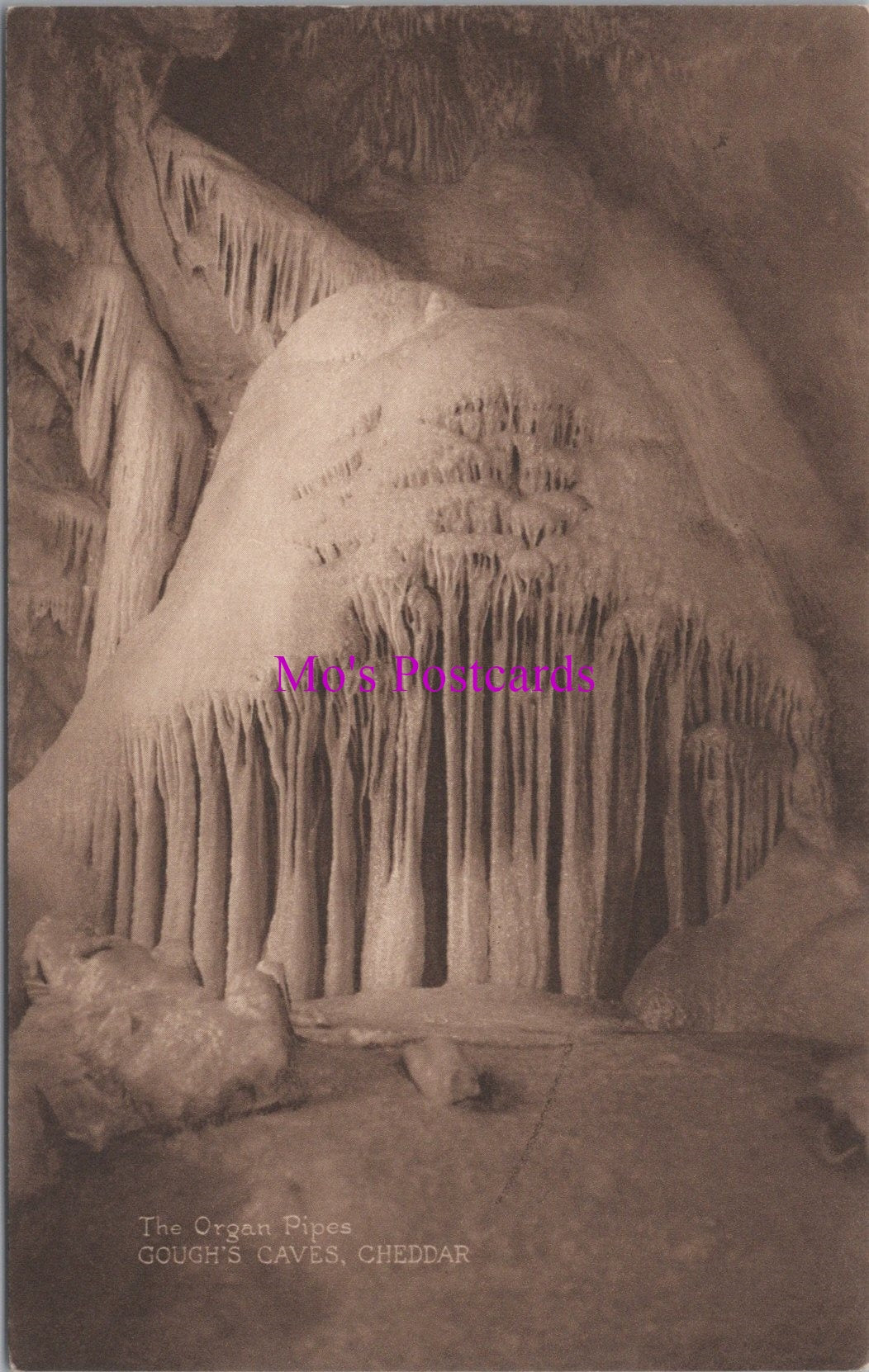 Somerset Postcard - Gough's Caves, Cheddar  SW14927