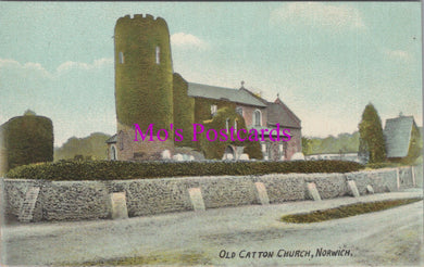 Norfolk Postcard - Old Catton Church, Norwich   SW14932