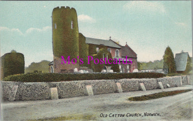 Norfolk Postcard - Old Catton Church, Norwich   SW16787