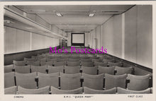 Load image into Gallery viewer, Shipping Postcard - R.M.S.&quot;Queen Mary&quot; Ocean Liner. First Class Cinema SW14940
