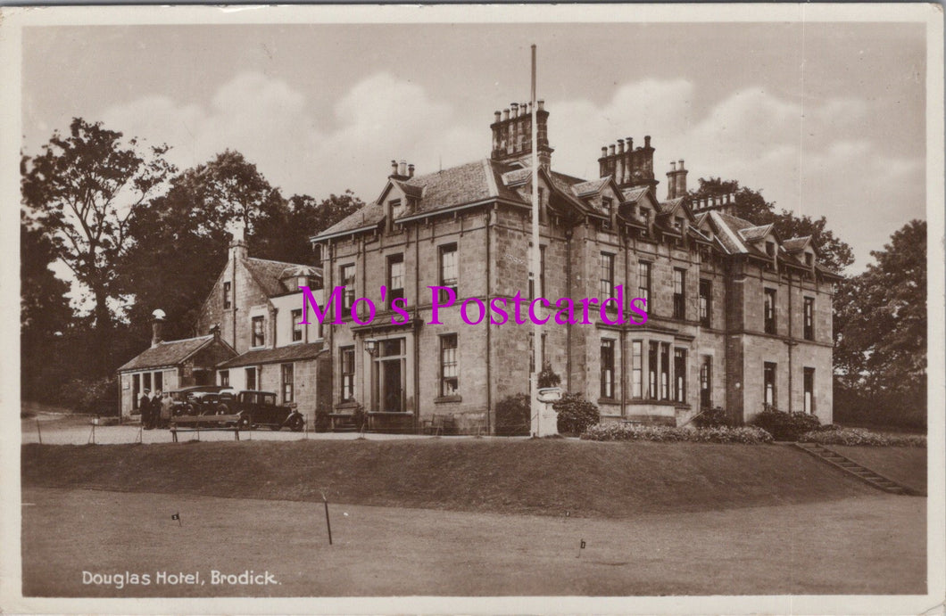 Scotland Postcard - Douglas Hotel, Brodick,  Isle of Arran  SW14979