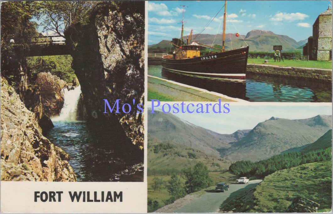 Scotland Postcard - Views of Fort William   DZ72