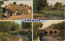 Load image into Gallery viewer, Hampshire Postcard - Views of Ringwood   DZ76
