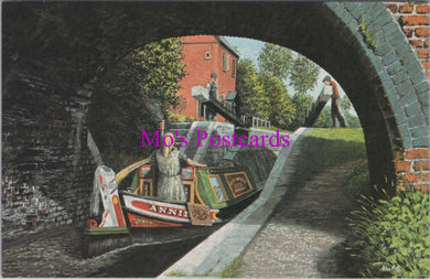 Transport Postcard - Summer Time, Cropredy Lock, Oxford Canal  SW15144