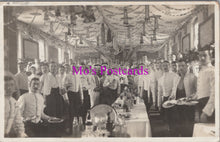 Load image into Gallery viewer, Military Postcard - Soldiers Christmas Lunch  SW15161
