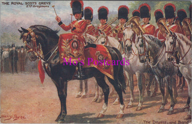 Military Postcard - The Royal Scots Greys 2nd Dragoons SW15166