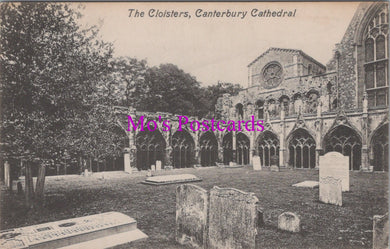 Kent Postcard - The Cloisters, Canterbury Cathedral  SW15190