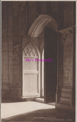 Kent Postcard - Chapter House Door, Canterbury Cathedral  SW15192