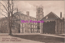 Load image into Gallery viewer, Hampshire Postcard - Winchester College, Hall and Chapel Tower  SW15198
