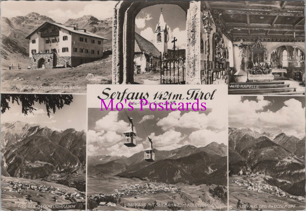 Austria Postcard - Serfaus 1421m Tirol   SW16389