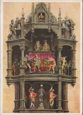 Germany Postcard - Das Glockenspiel Mit Schafflertanz Am Munchner   SW16407